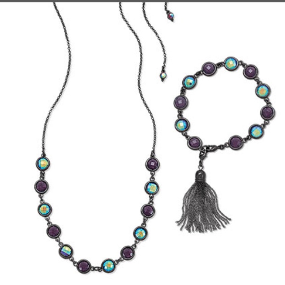 Ultra Vibrant necklace and bracelet